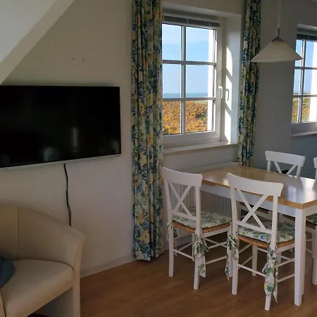 Wohung In Den Dunen Mit Seeblick Und Wattblick, Hornum, Sylt Apartment *